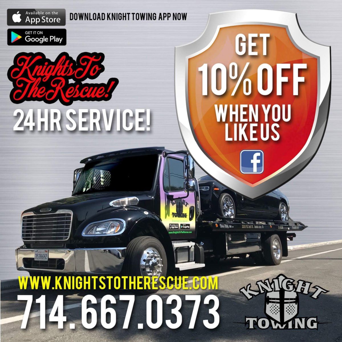 Knights to the Rescue! Knight Towing